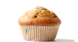 Muffin blåbær