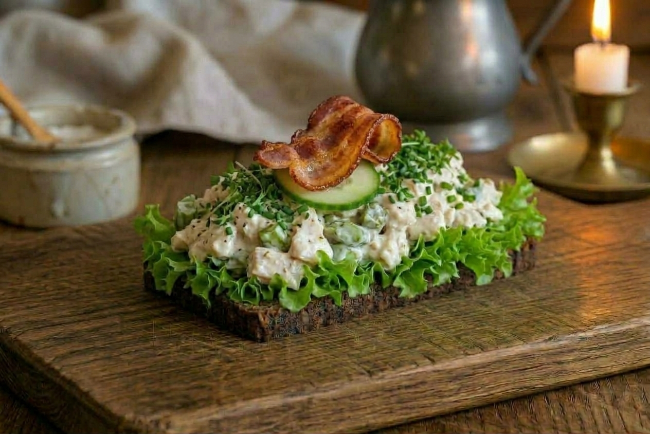 Smørrebrød – Hønsesalat