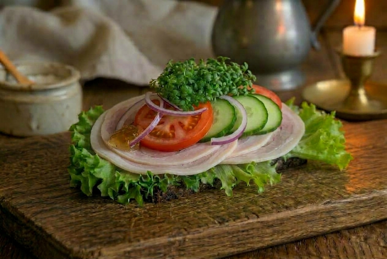 Smørrebrød – Rullepølse