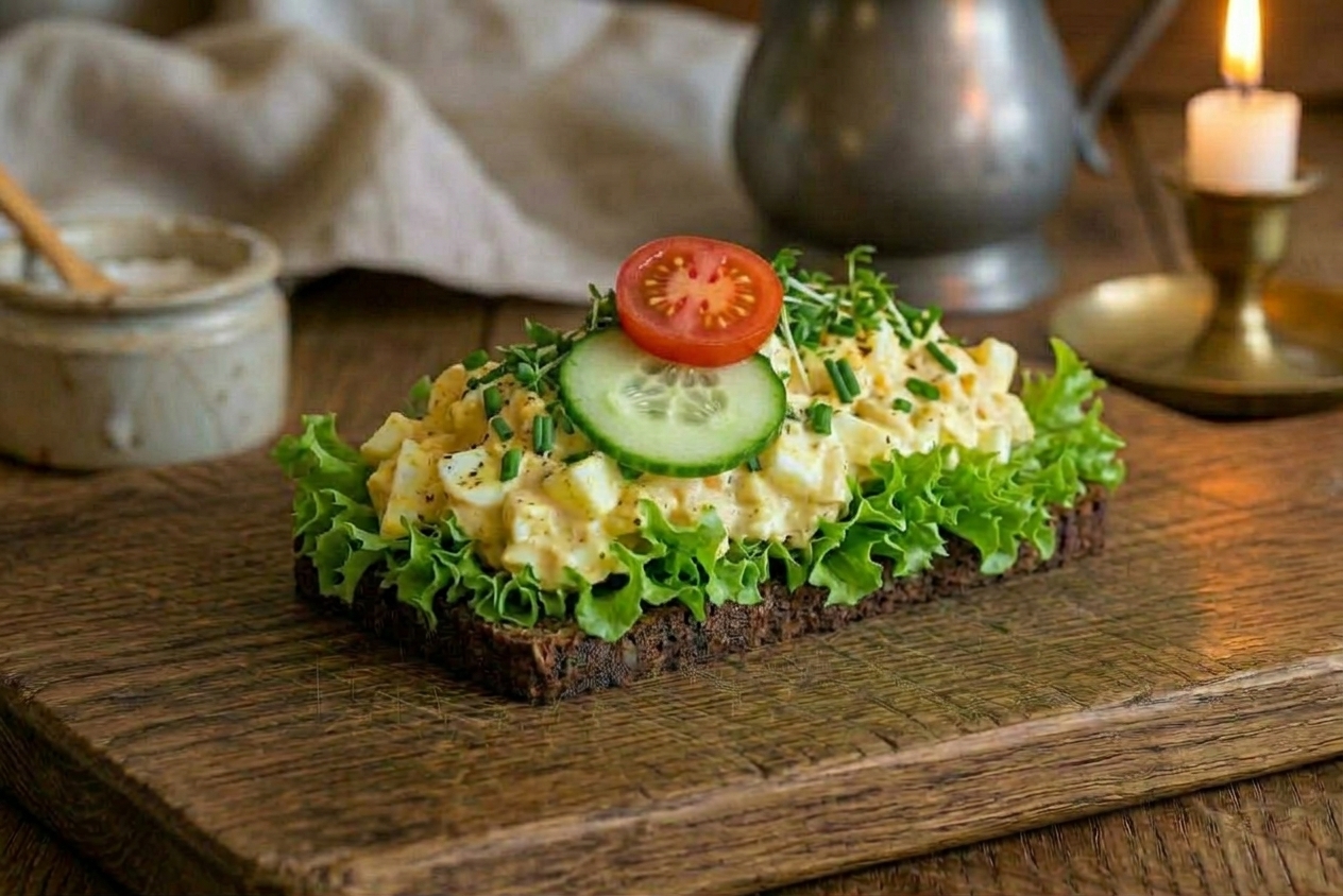 Smørrebrød – Æggesalat